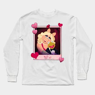 Kermie and Piggy Long Sleeve T-Shirt